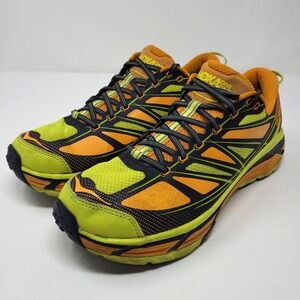 Hoka One One Mafate Speed 2 1012343-BGEP Mens US 10.5 Bright Gold Running Shoes